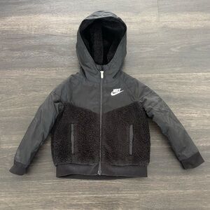 Nike Toddler Fleece Black Jacket 3T